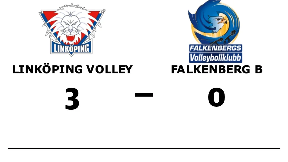 Linköpings VC vann mot Falkenberg B