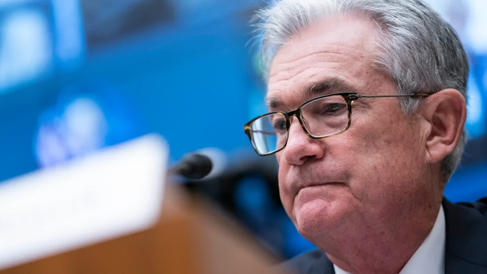 Fedchefen Jerome Powell. Arkivbild.