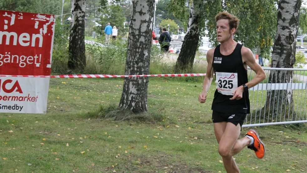 Överlägsen. Anton Danielson var snabbast på tio kilometer.