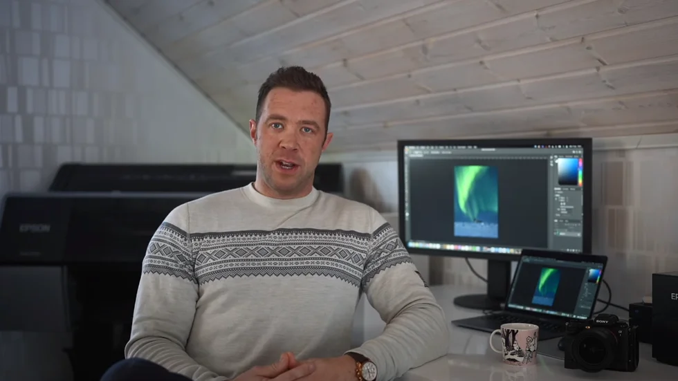 Magnus Winbjörk har flera tips på hur det går att fånga norrskenet. 