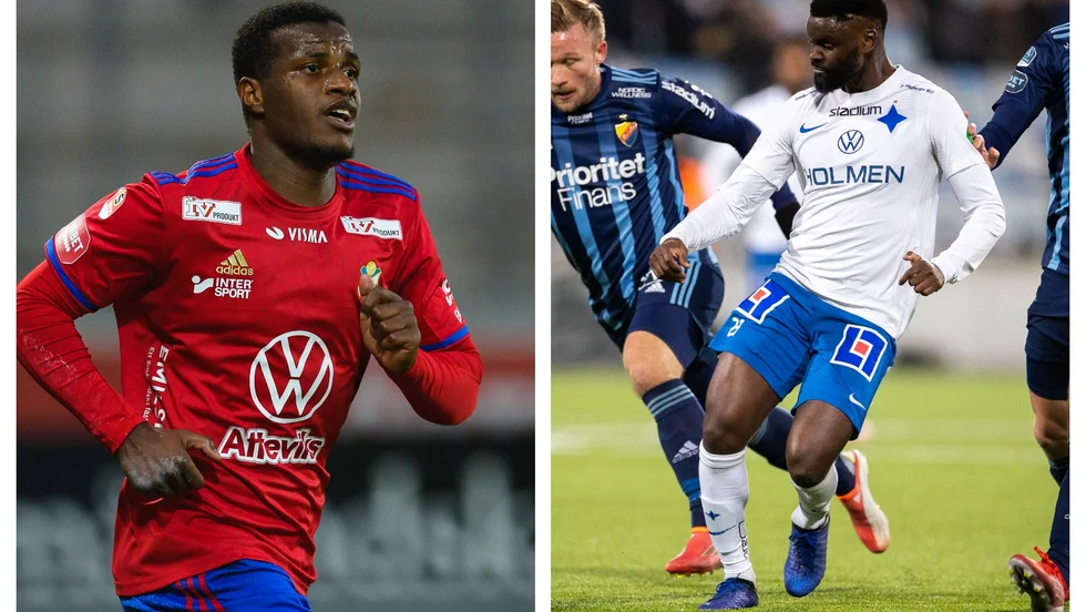 Manasse Kusu och Maic Sema är goda vänner och drabbar nu samman.
