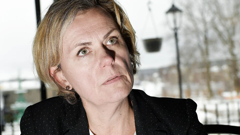 Ser hopp. EU står inför stora utmaningar. Katarina Areskoug ser dock hopp i motkrafter som finns. Foto: Jeanette Lövgren.