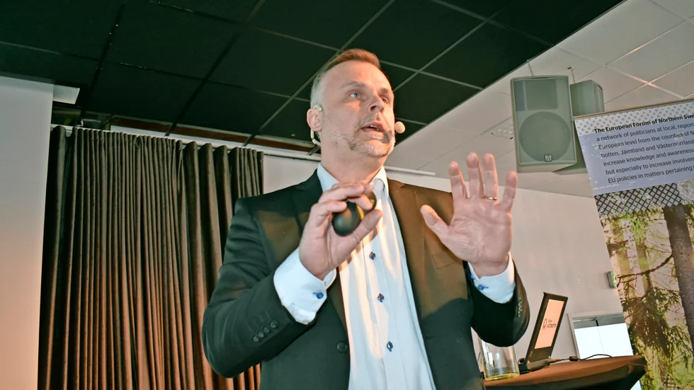 Engagerande föreläsning. Martin Hårdstedt ser hopp i att Tyskland ska kunna utgöra en motkraft till de populistiska strömningarna.