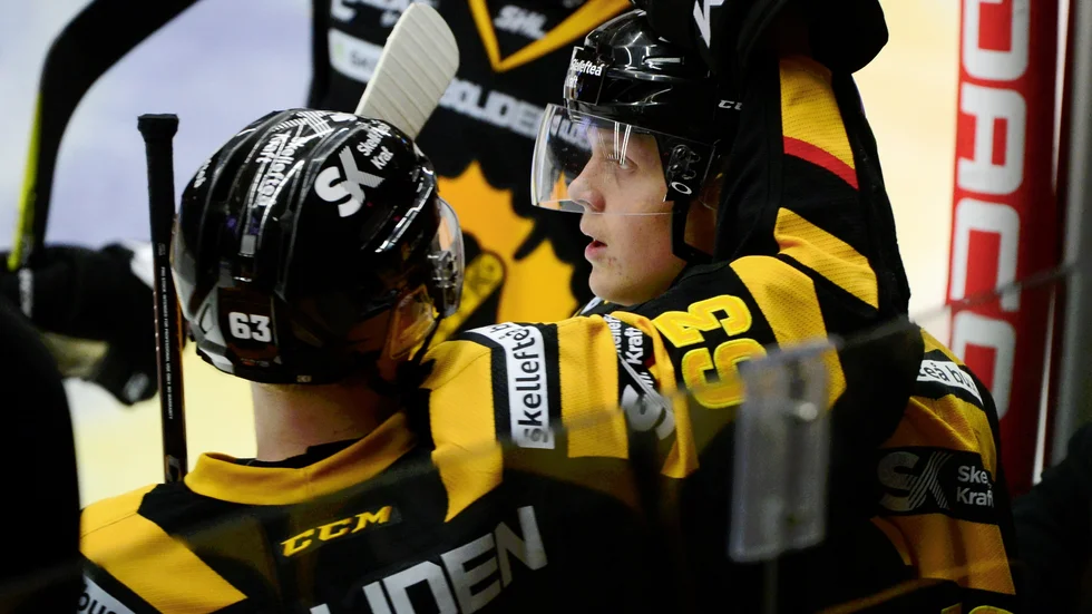 Linus Lindström, Skellefteå AIK. Foto: Robert Granström/TT
