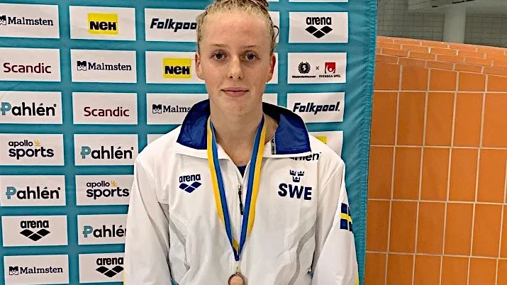 NKK:s Ebba Holgersson tog två bronsmedaljer vid NM i Upplands Väsby.