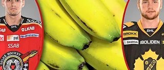 Lulespelare fick en låda med bananer efter monstertacklingen mot Skellefteå