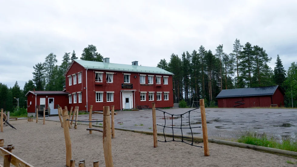 Slut. Innan skolavslutningen i år meddelade Arjeplogs kommun att det inte blir någon skolstart i Slagnäs skola till hösten. Foto: Foto: Sofie Abrahamsson.