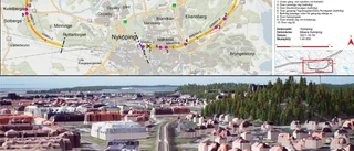 Så här kan Ostlänken byggas in till Nyköping – se Trafikverkets film