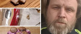 Daniel njöt av smörgåsen – sedan gjorde han otäcka fyndet: "Det var stenhårt"