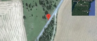 Olja på vägen stör trafiken