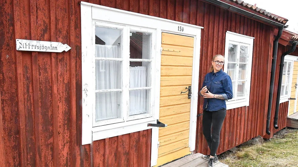 Familjen Ahlback sköter även driften och uthyrningen av kyrkstugorna som ägs av Lövånger hembygdsförening.