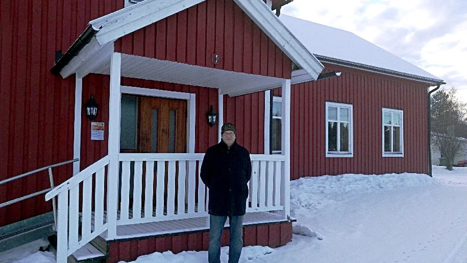
Rubert Pettersson, ordförande för Sjulsmarks Missionshusförening, gläds över att de nått ut till så många bybor.