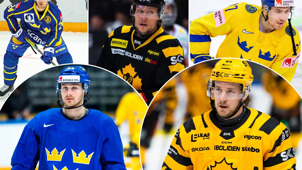 Fem spelare med koppling till Skellefteå AIK kan väljas till den svenska OS-truppen för herrar.