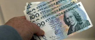 Alla kan inte fnysa åt pengar