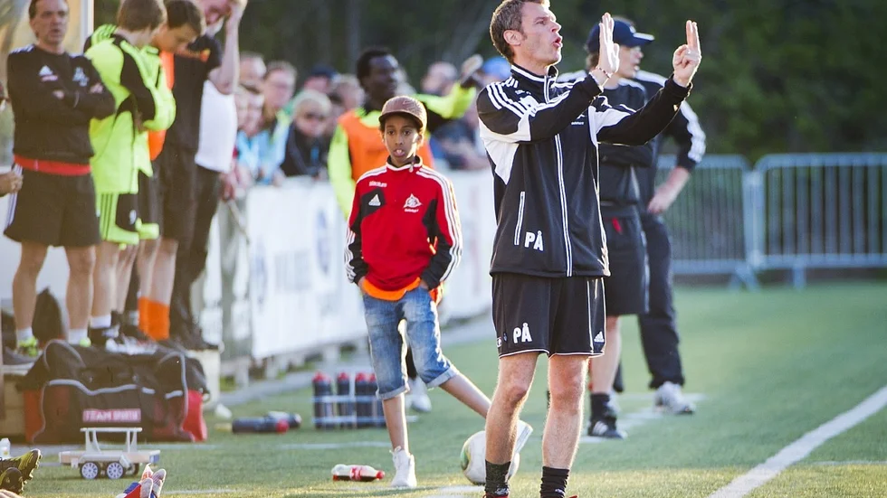 Per Åström, tränare i Skellefteå FF den gångna säsongen. Arkivbild