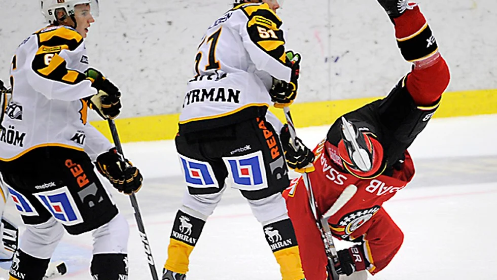 Ska Skellefteå få Luleå på fall i finalen? Arkivbild: Ulf Johansson.