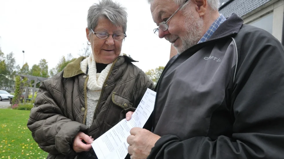 Barbro och Göran Johansson, Holmsjö. Foto: Britta Stenberg