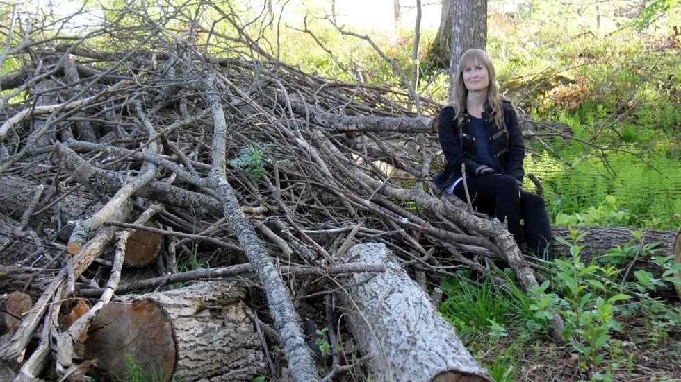 Marika Sjödin är naturvårdssamordnare i Finspångs kommun.