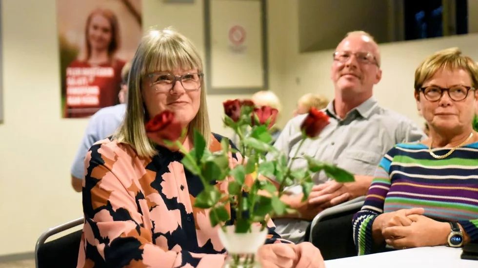 Socialdemokraternas Ulrika Jeansson och Berit Martinsson.
