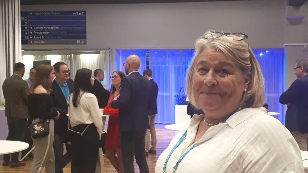 Christina Dahl förbereder sig för att gå in i kommunpolitiken i Finspång.