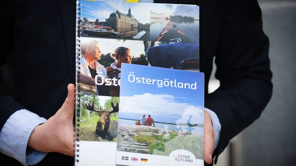 Ett direktflyg från München till Norrköping är allt som står emellan tysken och broschyrernas lockande bilder.