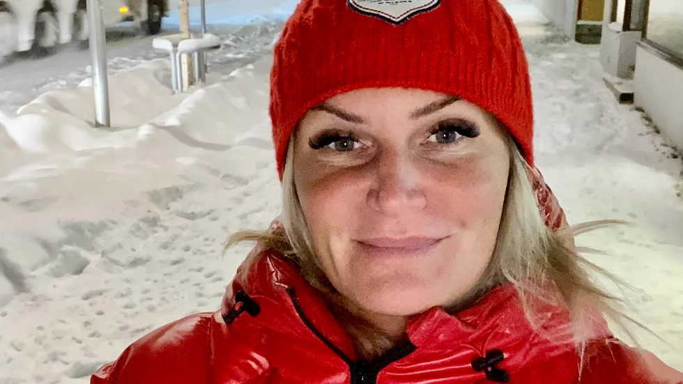 Gabriella Eklund, ordförande i Kvinnojouren Hera i Arvidsjaur gläds åt bidraget som räcker till att betala det skyddade boendet. (Arkivbild)