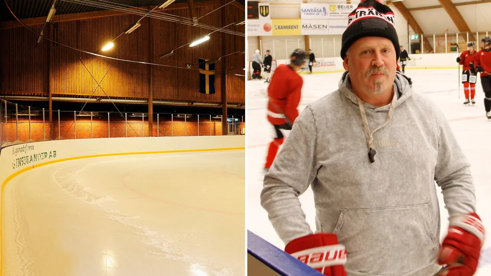 Åker/Strängnäs spelar två av de tre första matcherna i Allvåan i hallen i Strängnäs. På bilden ses tränaren Mikael Ericson.