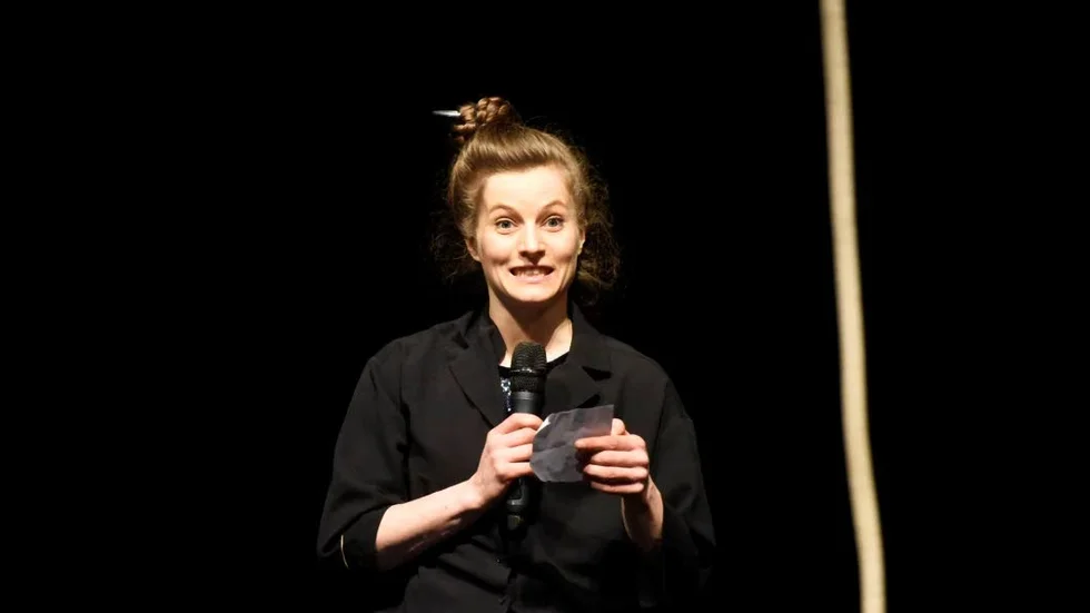 Louise Bjurholm Euler berättade om Cirkus I love yous föreställning.