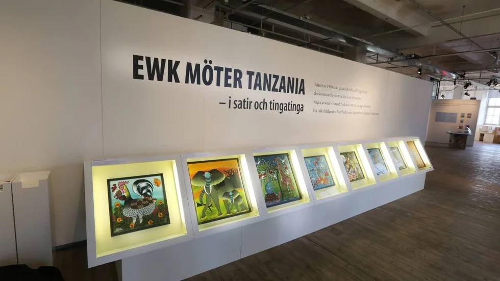 I veckan öppnade utställningen EWK möter Tanzania.