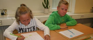 Skolstart för eleverna på Storängsskolan