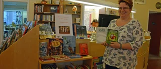Julfika på biblioteket