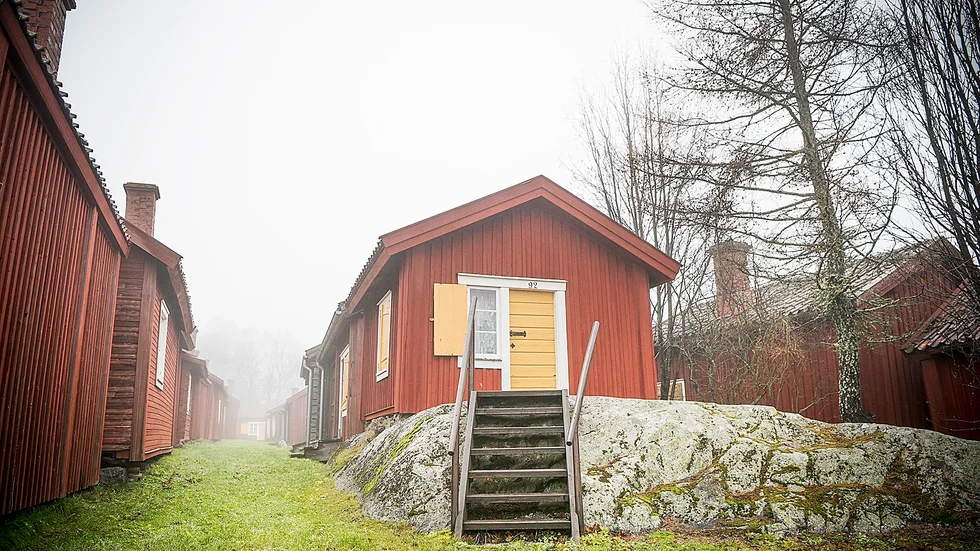 Gudmund Fahlén berättar att det var över 4100 övernattningar i kyrkstan under 2017.