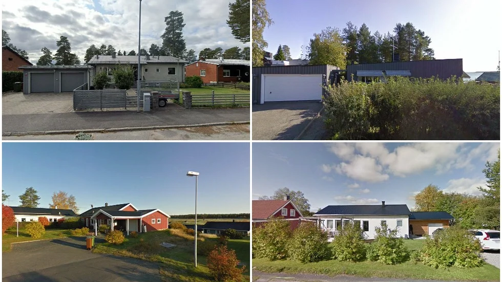 Slipvägen 21B, Enhörningsvägen 17, Hjärtvägen 15 och Bärgarstigen 5