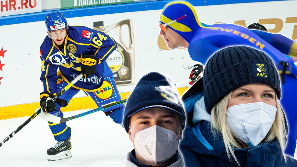 Jonathan Pudas, Hugo Burvall, Frida Karlsson och Nils van der Poel.