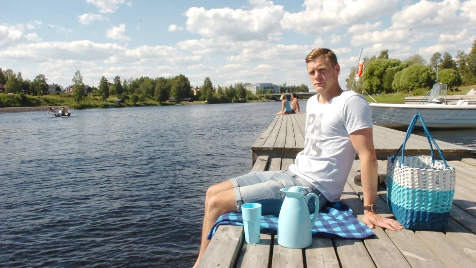 Leo Englund är äntligen skadefri och ser fram emot höstsäsongen. Foto: Peter Wikberg.