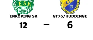 Enköping SK vann enkelt hemma mot GT76/Huddinge
