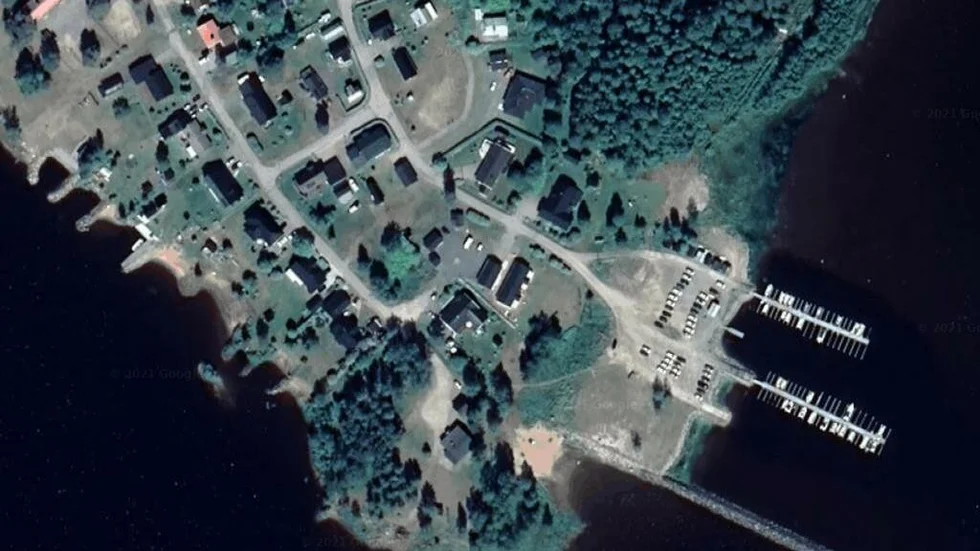 Området kring Hamnvägen 34