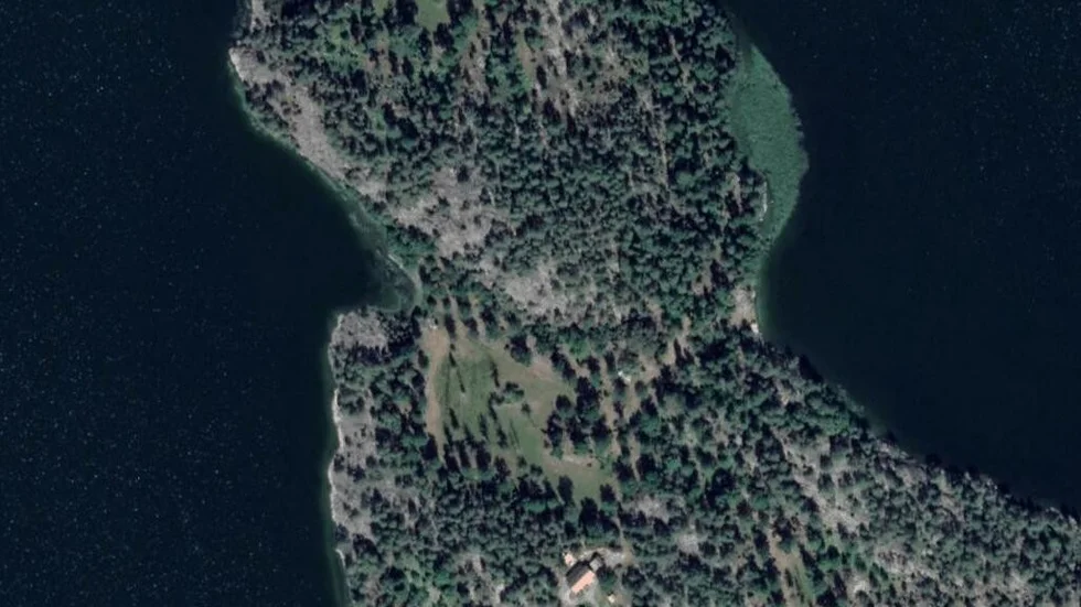 Området kring Vinö  