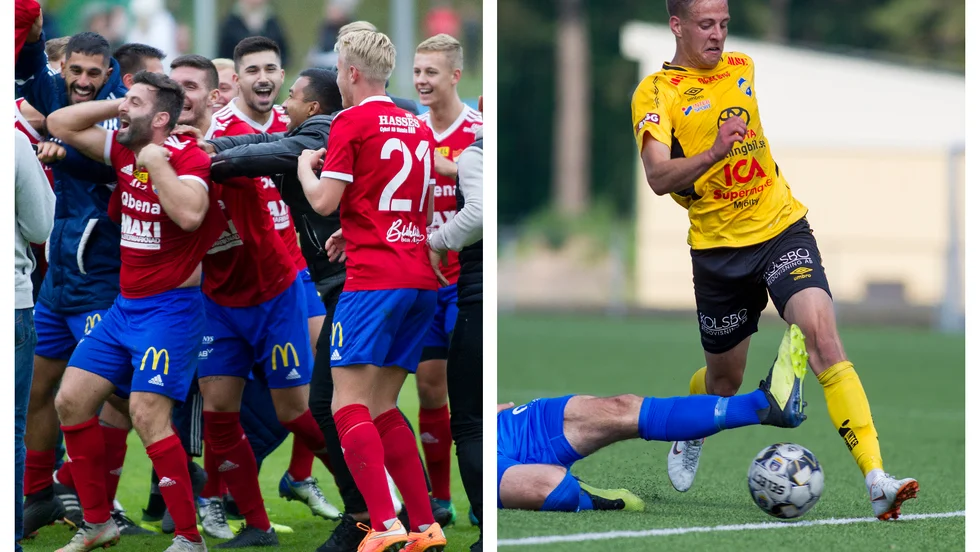 Boren och Mjölby drabbade samman på Borens IP under söndagen. 