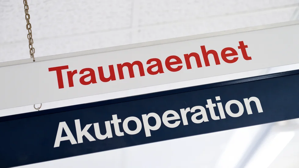 Traumaenheten på Karolinska universitetssjukhuset i Solna tar emot allt fler skottskadade patienter. Arkivbild.