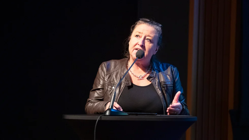 Carola Lidén, gruppledare C, förespråkade bland annat satsningar på skolan. Bilden är en arkivbild, Lidén fanns med på länk vid måndagens sammanträde.