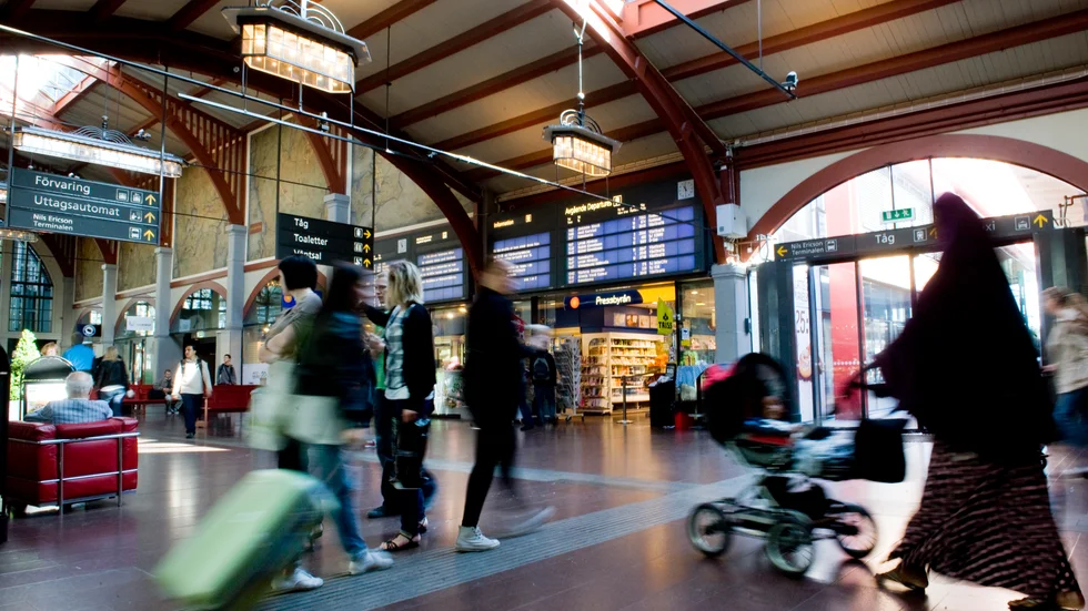 Den 40-årige mannen kunde gripas på Göteborgs centralstation. Arkivbild.