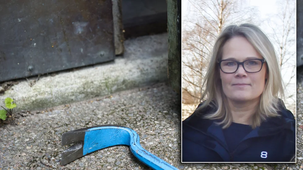 Jeanette Björk vid Strängnäspolisen.