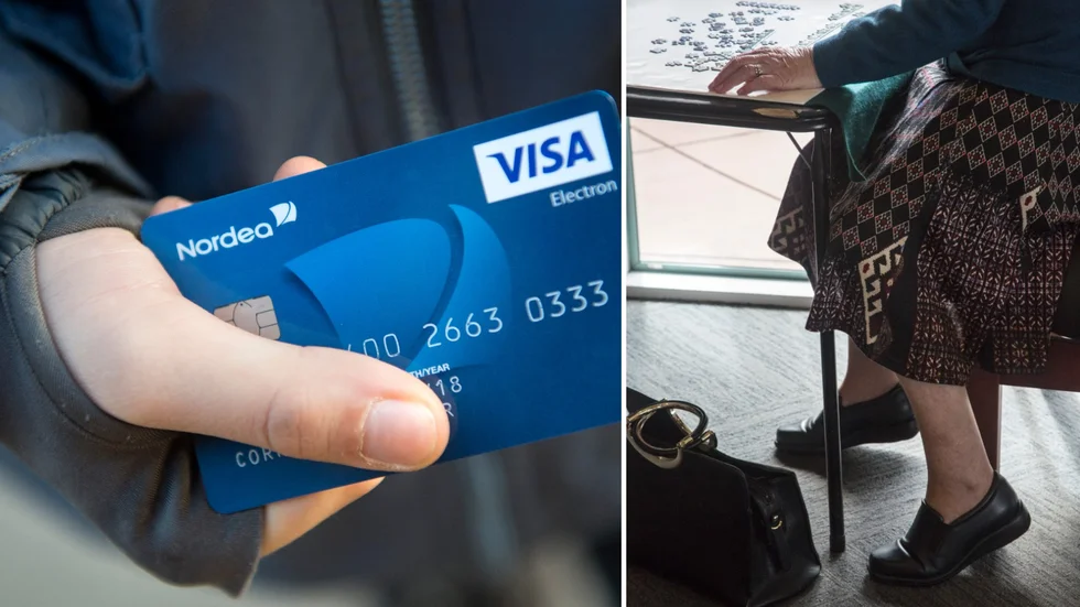 En 95-årig kvinna i Söderfors blev bestulen på sitt bankkort under måndagskvällen.