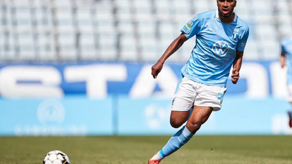 Malmös Isaac Kiese Thelin stängs av ytterligare en match. Arkivbild.