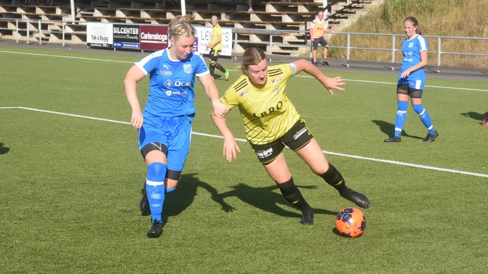 Nathalie Johansson avslutade Vimmerby IF:s säsong med att göra ett hattrick.
