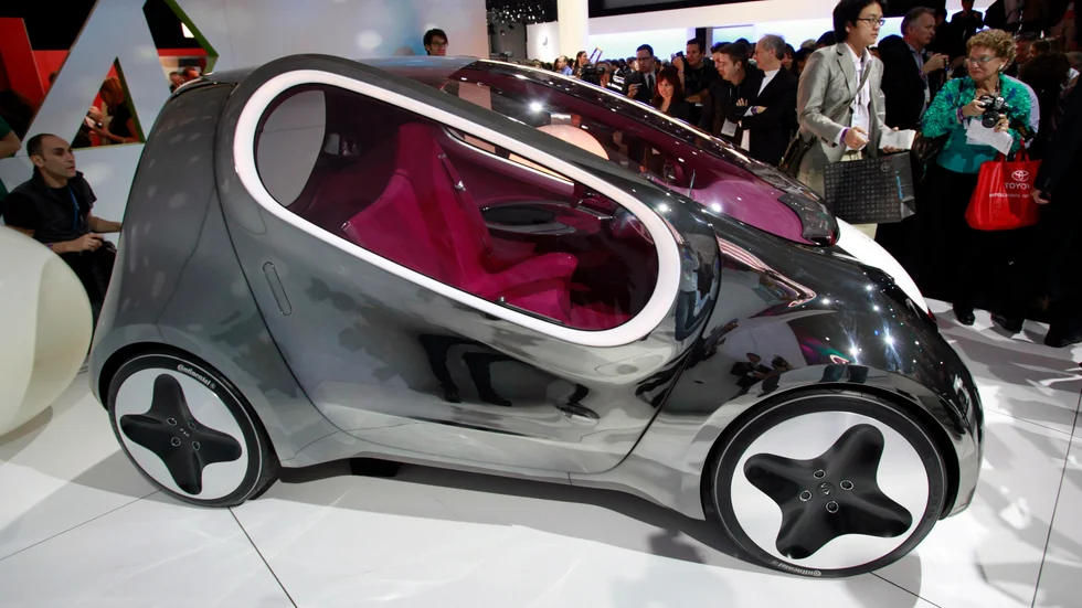 Den här elbilen visade Kia upp 2010. Nu sägs den sydkoreanska biltillverkaren vara beredd att tillverka Apples kommande självkörande elbil. Arkivbild.