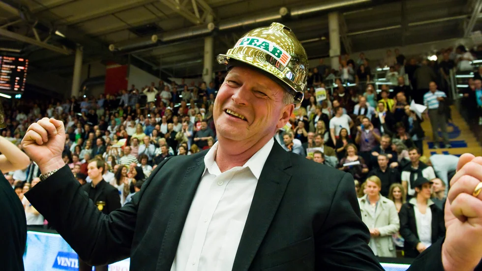 Kelly Grant är en av de allra största Norrköpings baskethistoria, både som spelare och coach. Här efter SM-guldet 2010.