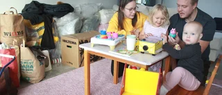 Familjen ser fram emot flytten till Hultsfredsbyn