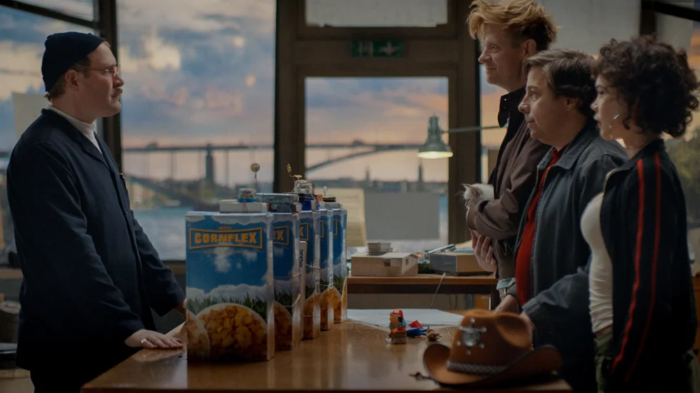 "Se upp för Jönssonligan" hade digital premiär på juldagen. Pressbild.